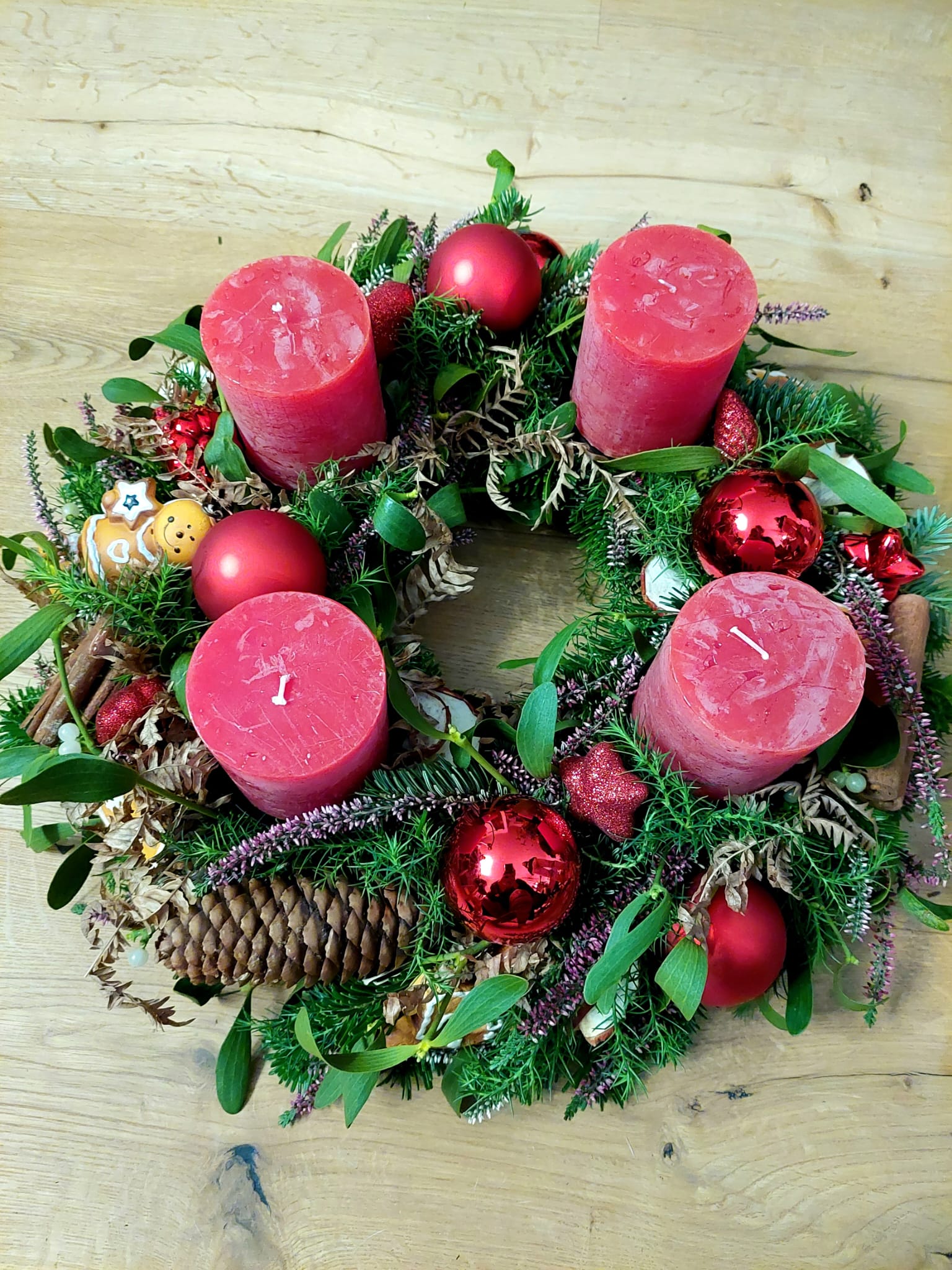 Workshop Adventskranz natur gewickelt 26.11.2026